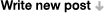 Write new post