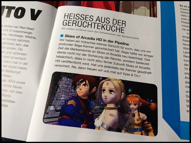 Skies of Arcadia HD