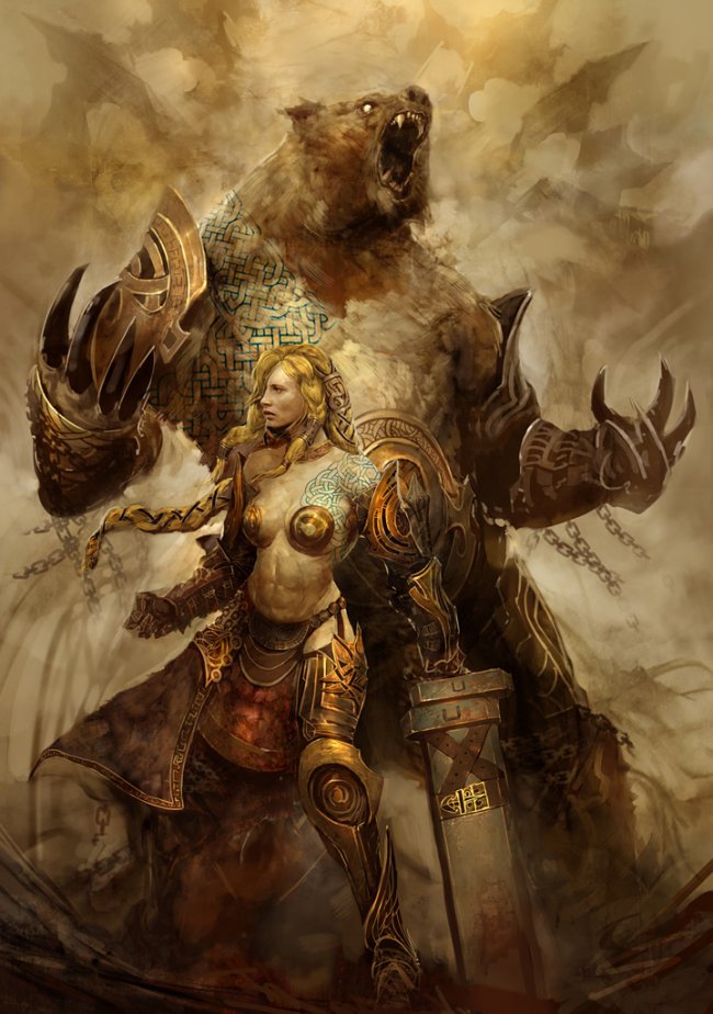 A wedding in Guild Wars