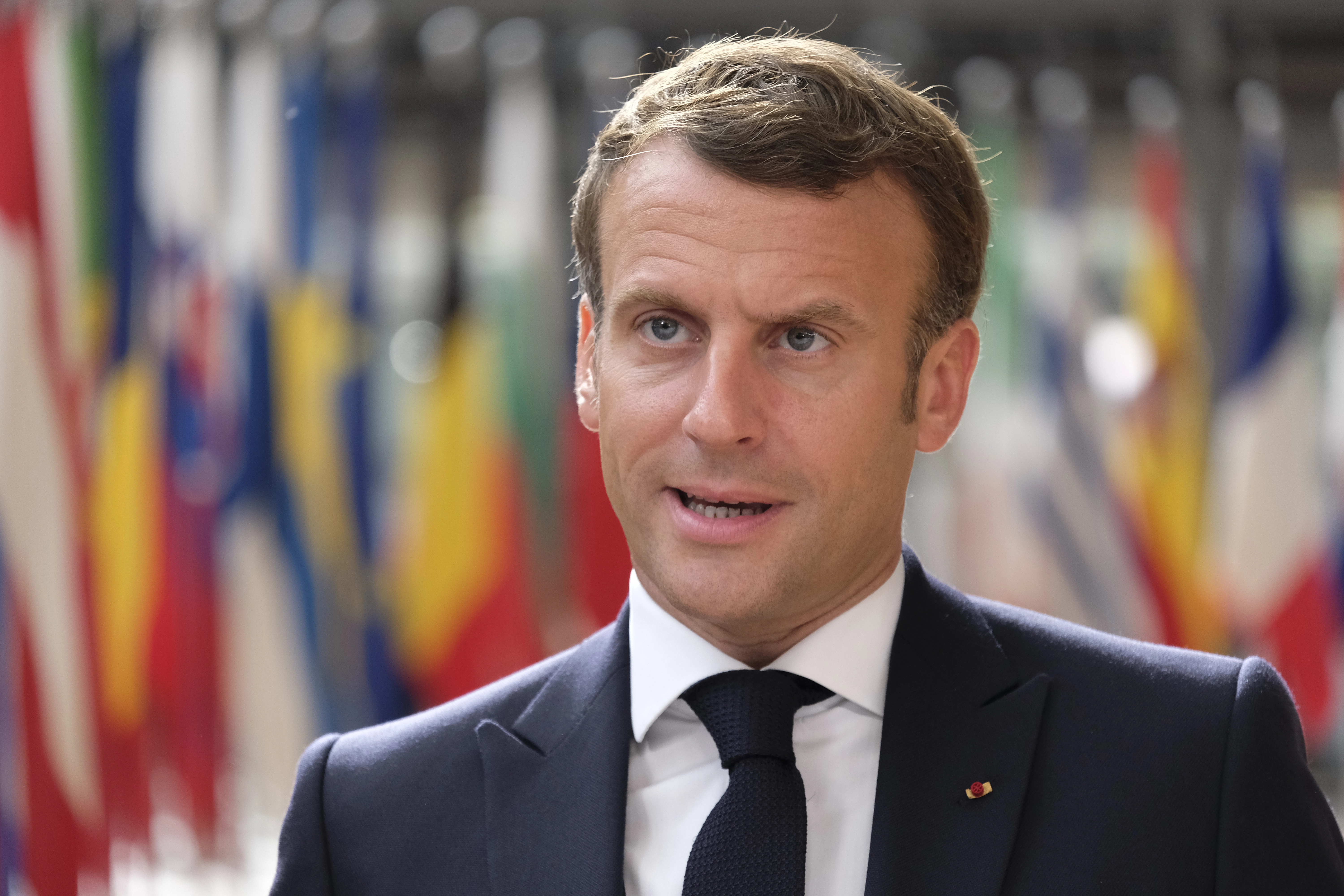 Macron Addresses African Leaders at Summit in Kenya