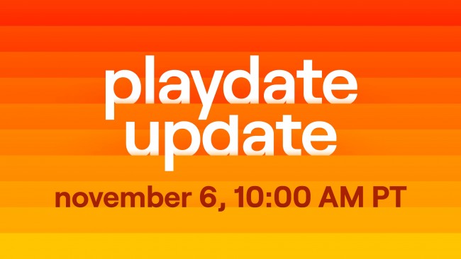 The next Playdate Update showcase will happen later this week