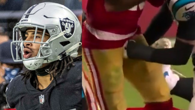 NFL player suspended for blow in the groin against rival with fee equalling one game's salary