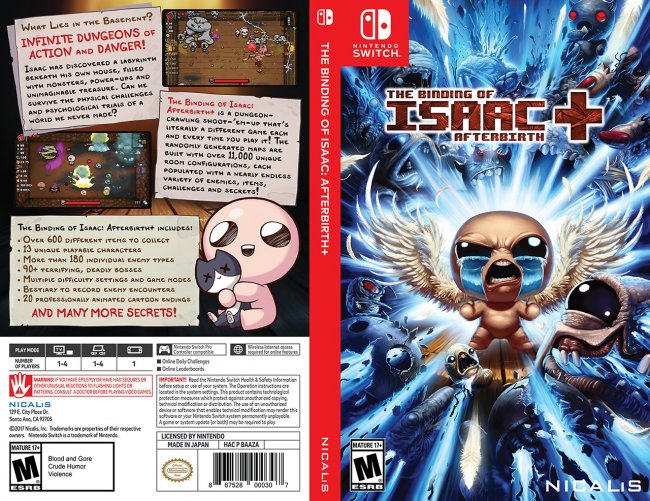 The Binding of Isaac: Afterbirth + gets a second print run
