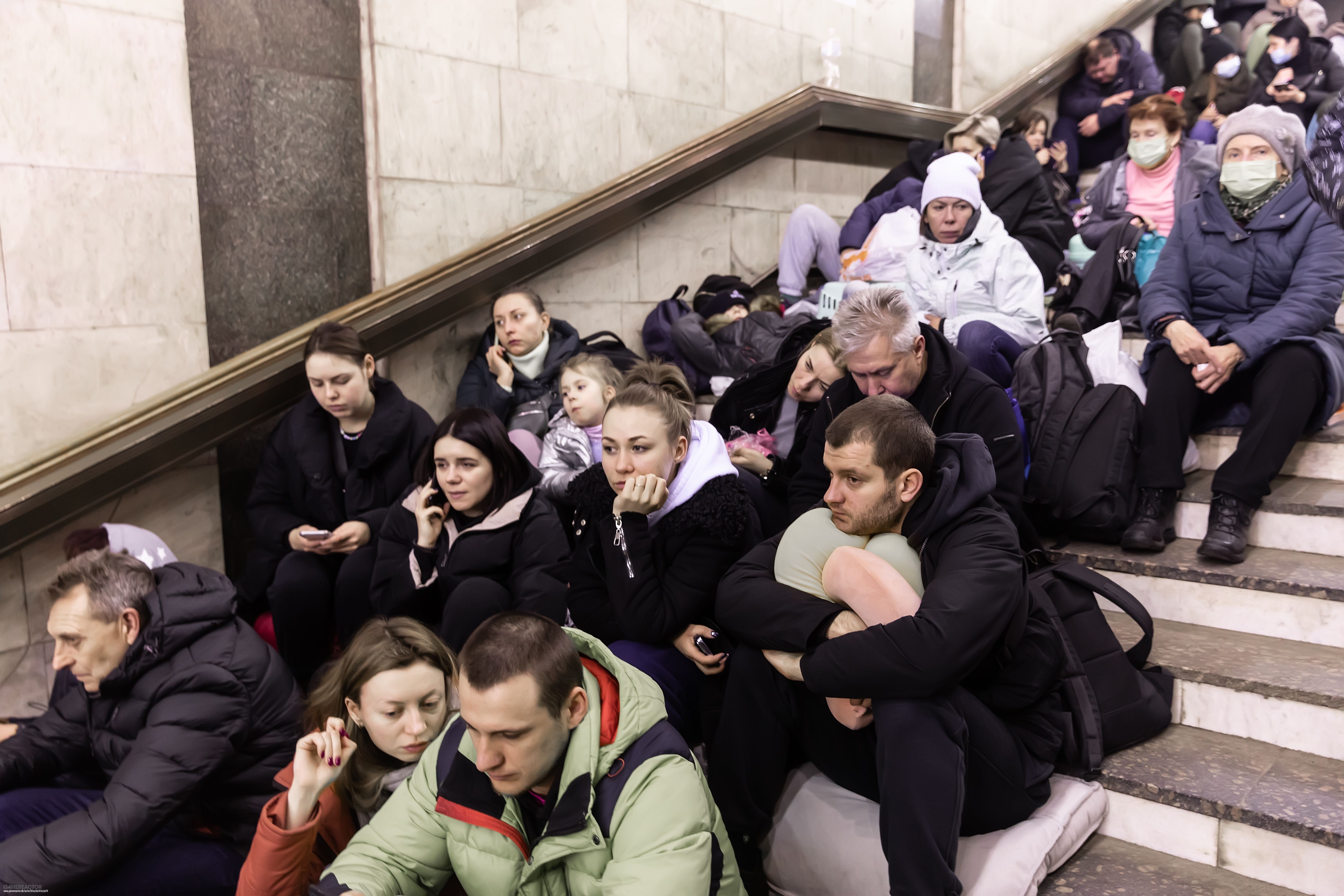 The lack of air-raid shelters is increasing the strain on Ukrainian civilians
