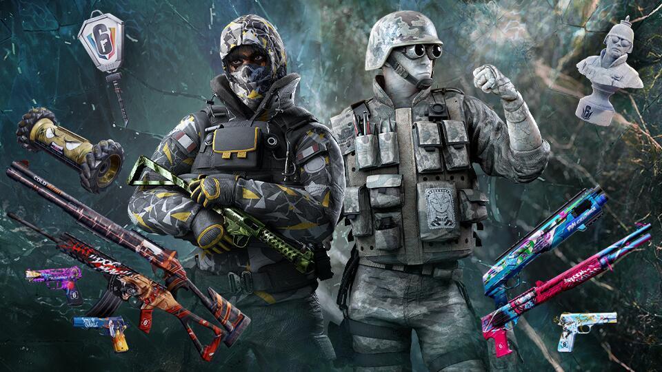 Ubisoft rainbow six siege リバーシブル スカジャン M ubisoftcelebratesdecade_458010