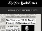 50 years since Hercule Poirot's death: The fictional detective who earned a real obituary in The New York Times