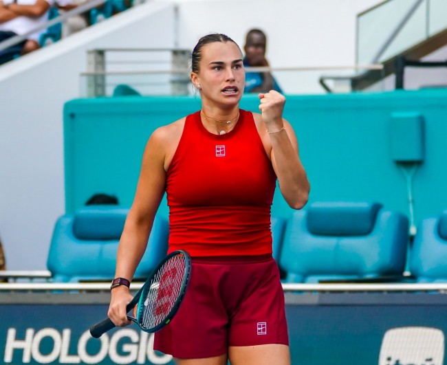 Aryna Sabalenka says it's not fair to face transgender women in tennis