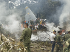 Colombian military plane crash kills 66