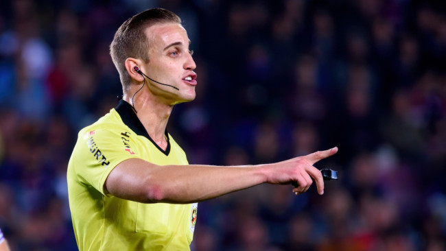 The RefCam, showing referee's POV live, will debut in Spain in the Copa del Rey final this weekend