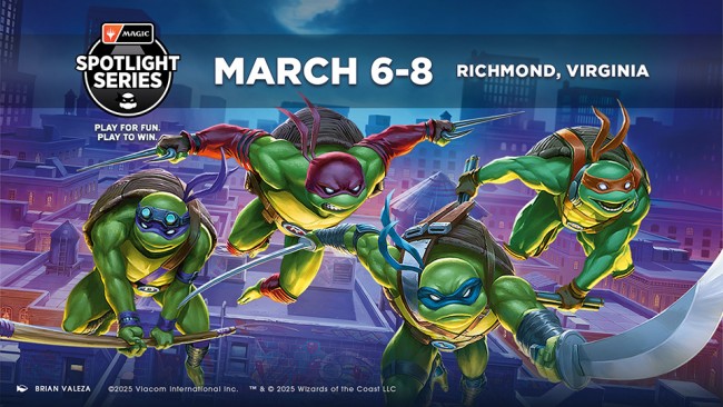 Teenage Mutant Ninja Turtles and Magic: The Gathering are crossing over for a new collaboration