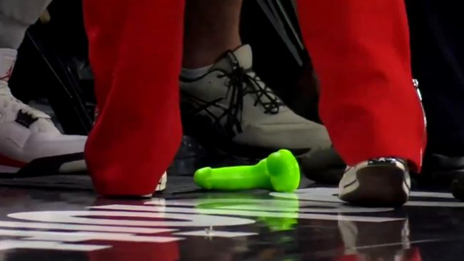 Why are people throwing green dildos during WNBA games? The explanation is even more ridiculous