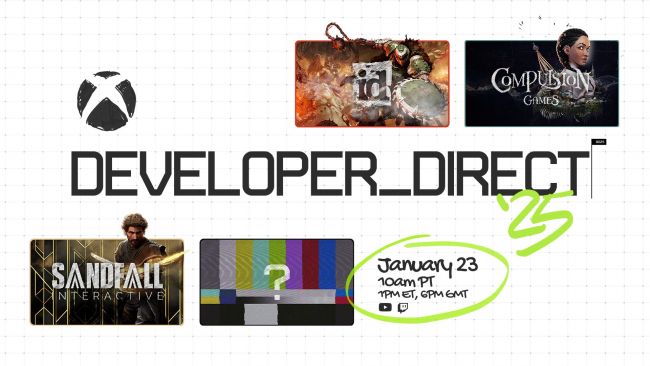 Xbox Developer Direct set for January 23