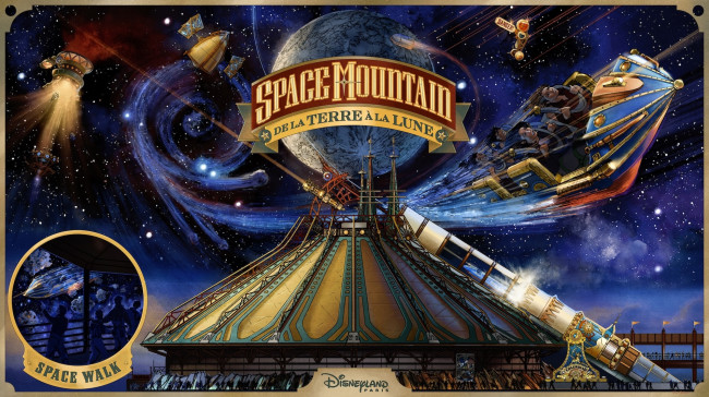 Big news for Disneyland Paris, the original Space Mountain inspired by Jules Verne will be back