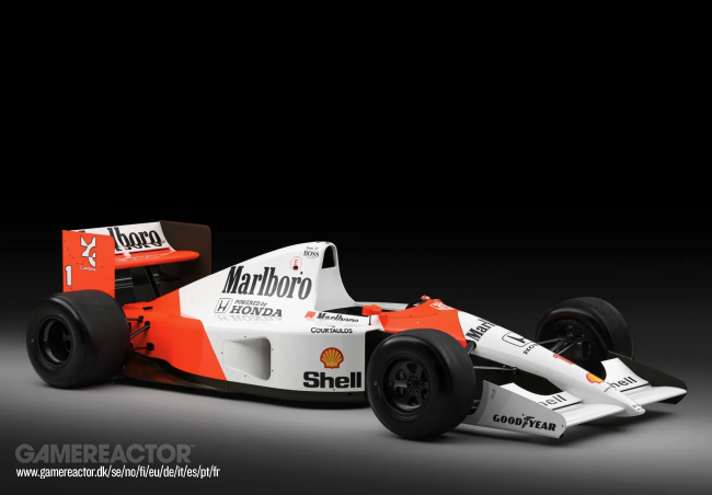 Senna's 1991 McLaren MP4/6 is up for sale