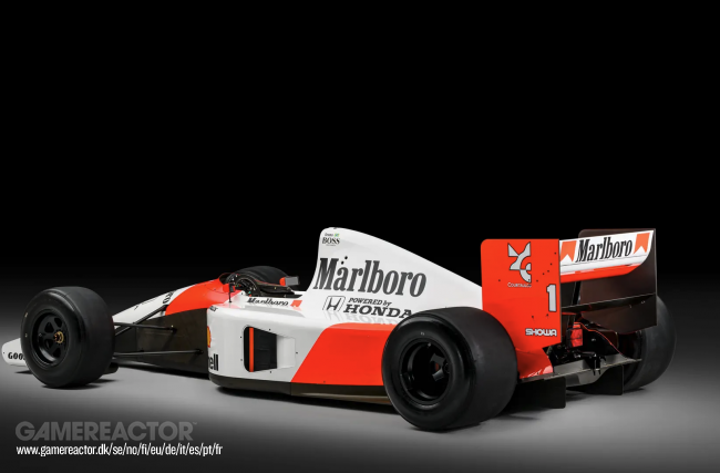Senna's 1991 McLaren MP4/6 is up for sale