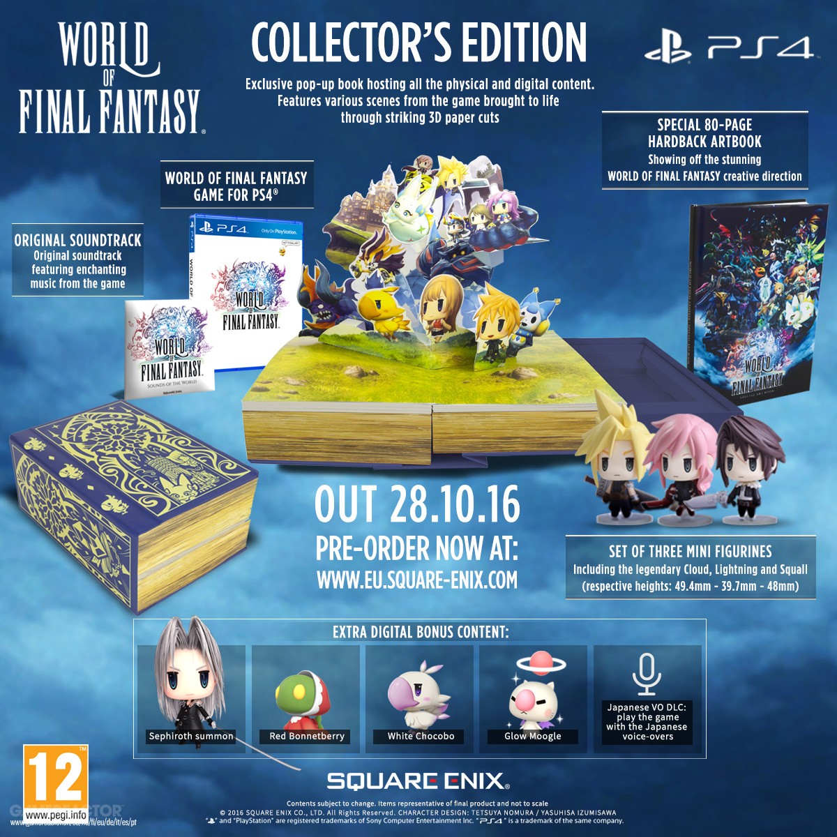 World of Final Fantasy Collector's Edition revealed