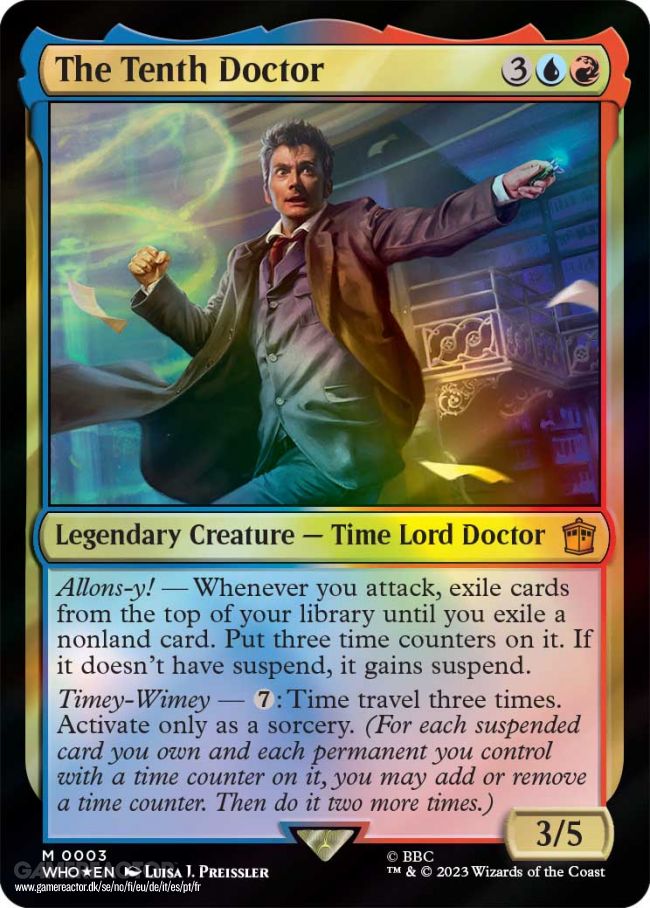 Doctor Who comes to Magic: The Gathering in October - - Gamereactor