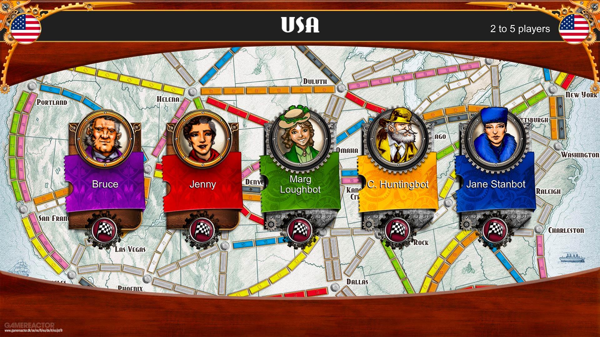 Ticket to Ride Review Gamereactor