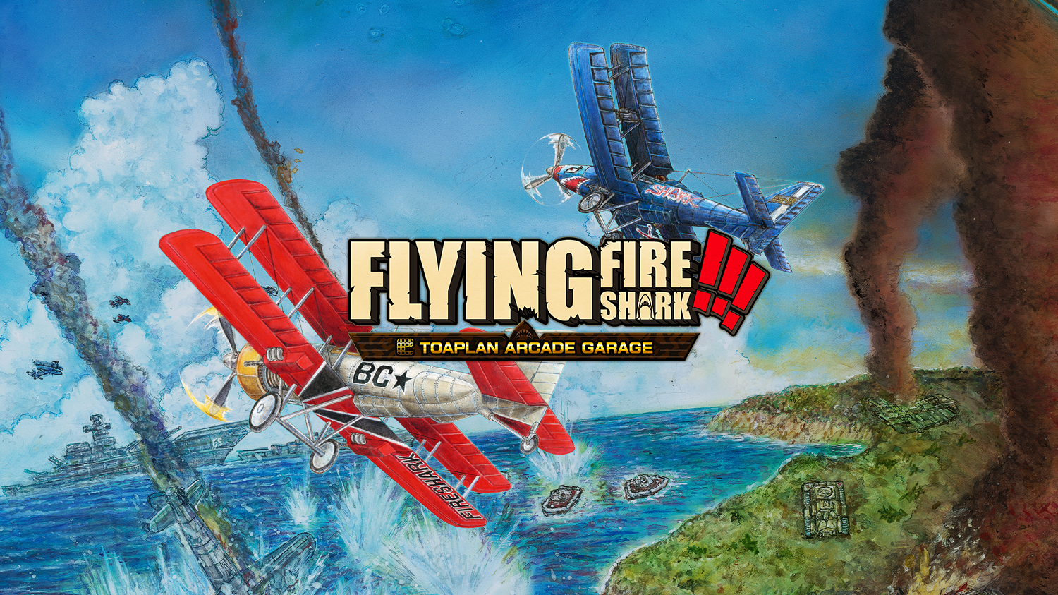 Six Toaplan gems are making a comeback in Flying Fire Shark: Toaplan ...