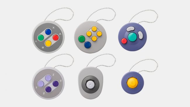 New Nintendo gacha machines sell controller part keyrings that work as real replacement pieces
