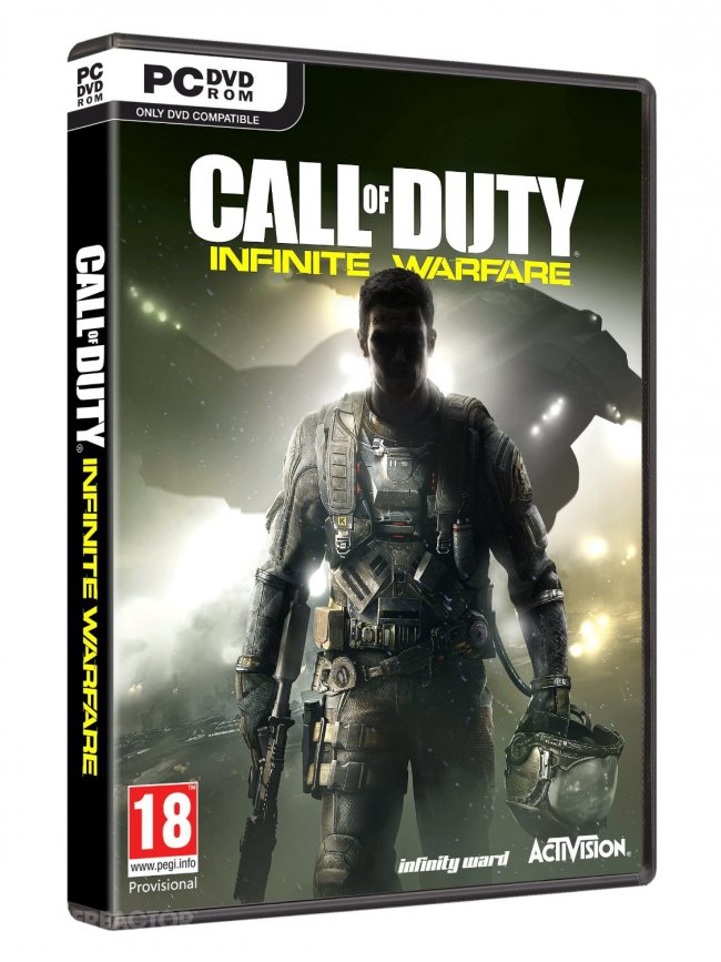 Check out the boxart for Call of Duty: Infinite Warfare