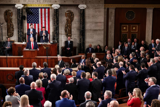 Trump declares "golden age" in State of the Union