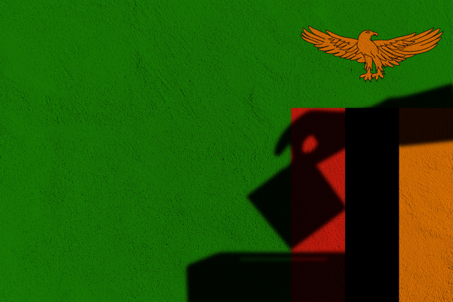 The Zambian government has arrested the main opposition leaders on the very night of the elections