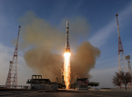 Soyuz launch sends American and Russian crew to International Space Station