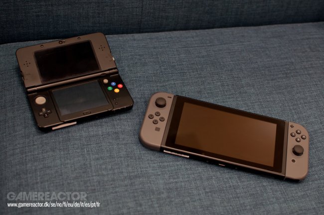 Comparison pictures: Nintendo Switch vs 3DS vs iPhone