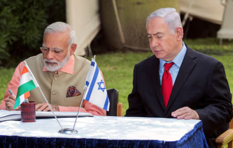 Modi visits Israel as regional tensions rise