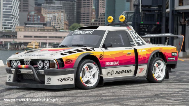 This is the brand new Travis Pastrana Gymkhana Car