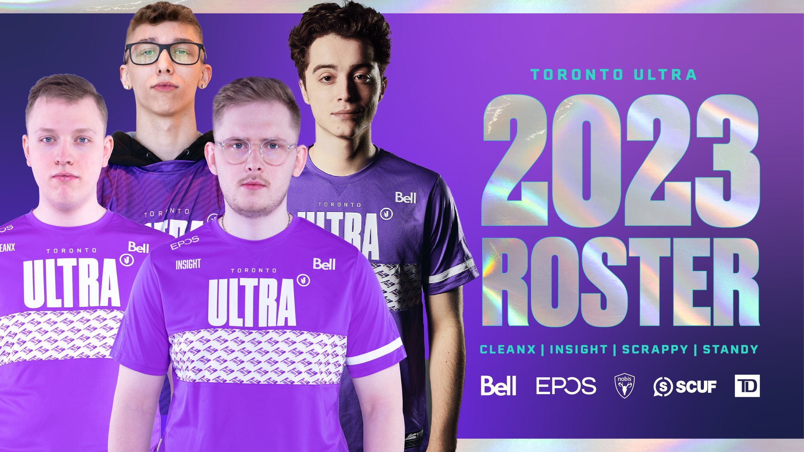 The Toronto Ultra has unveiled its 2023 Call of Duty League roster