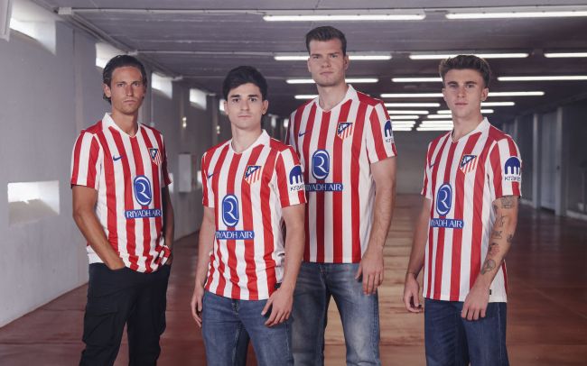 Atlético de Madrid shows "most classic pattern in our history" for the new home kit jersey