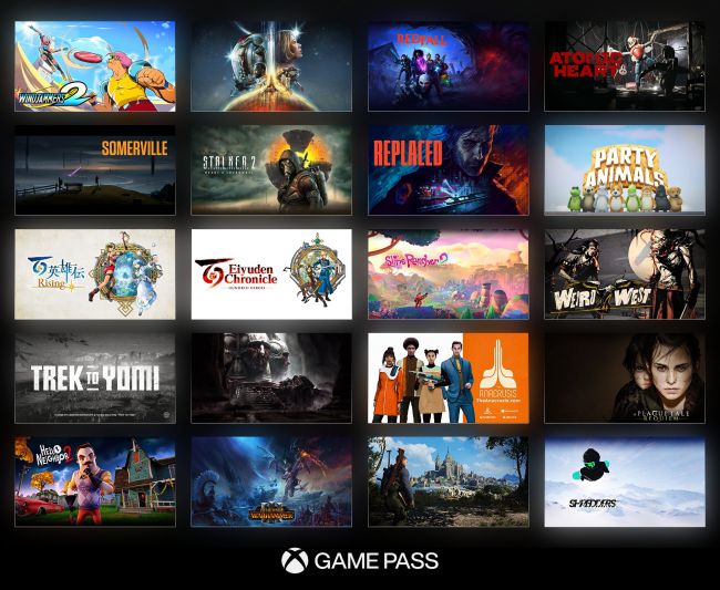 Xbox is teasing four more PC titles coming to Game Pass on day one