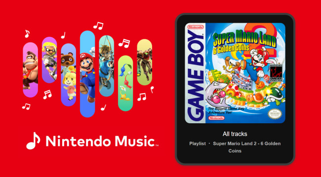 The sweet soundtrack from Super Mario Land 2 added to Nintendo Music