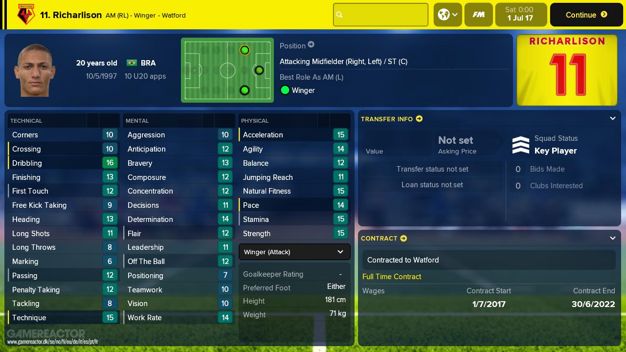 Football Manager Touch 2018 Review - Gamereactor