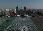 Mexico breaks Guinness World Record for "World's Largest Football Class" to celebrate upcoming World Cup