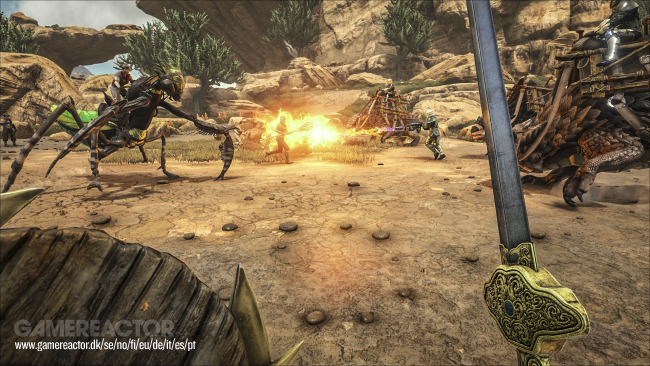 Ark Expands With Scorched Earth Ark Survival Evolved Gamereactor