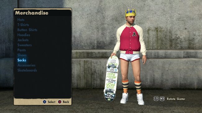 Skate 3 cheats and cool characters 