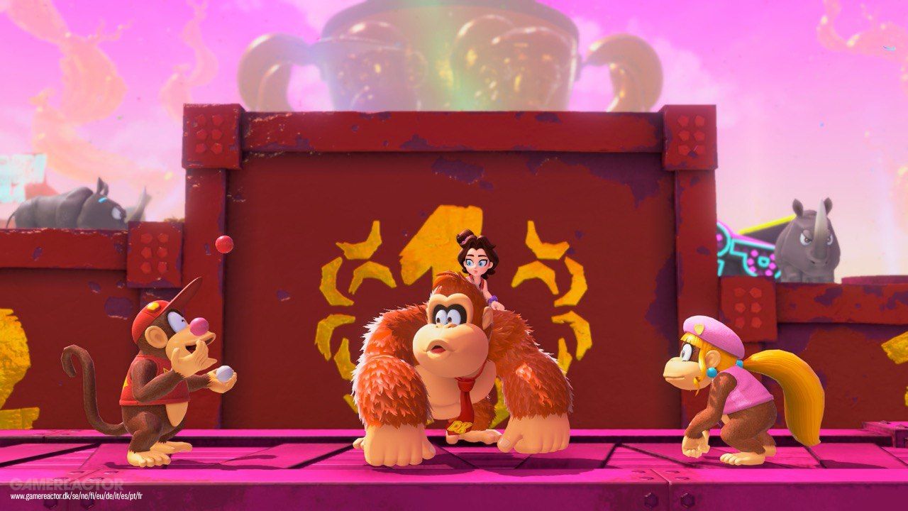 Donkey Kong Bananza: All the bananas in Racing Layer