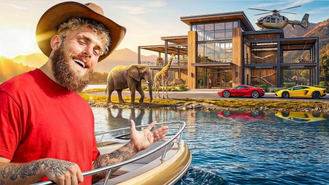 Jake Paul has turned his Mike Tyson payday into a $40 million ranch with an airstrip and F1 track