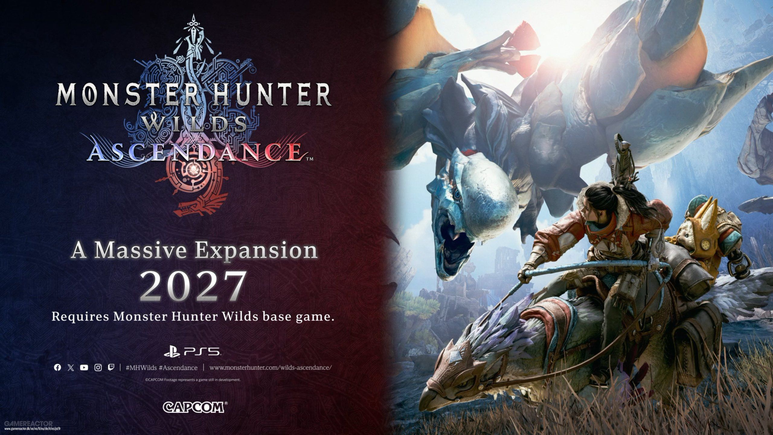 The hunt continues in 2027 with Monster Hunter Wilds: Ascendance
