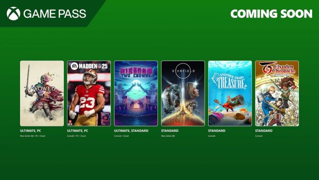 Avowed, Madden NFL 25, and more coming to Game Pass very soon