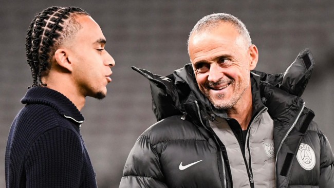 Ethan Mbappé scores first Ligue 1 goal against former club PSG with brother Kylian in attendance