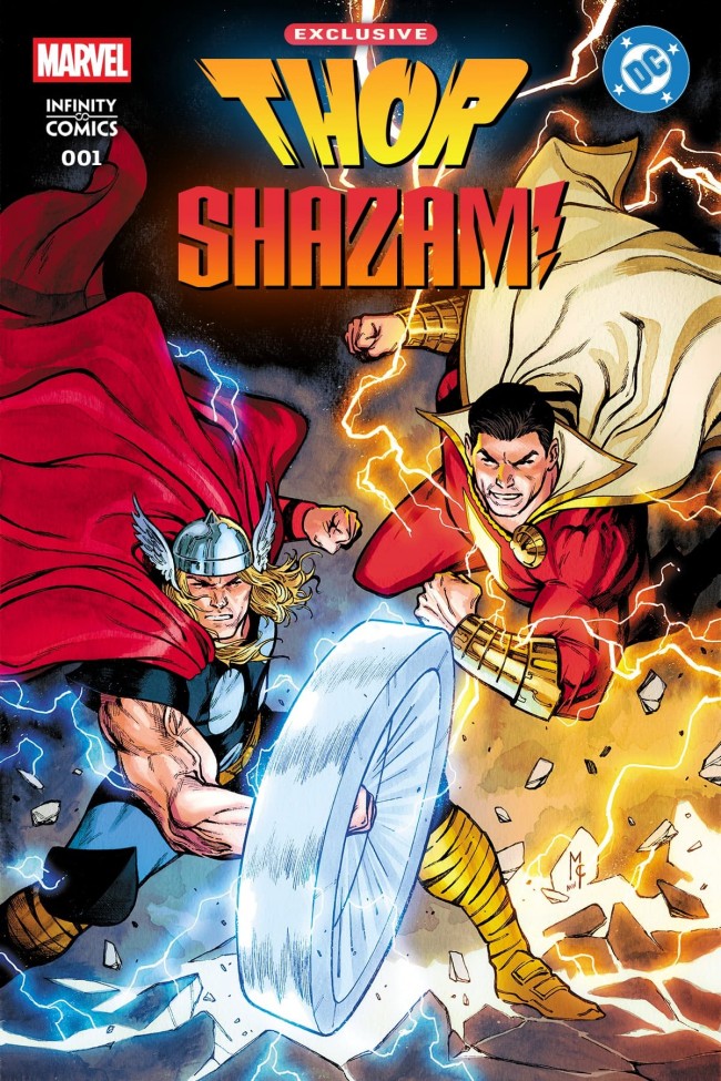 Expect inclement weather in Thor and Shazam's crossover comic