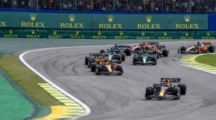 Times for the F1 Brazil GP in Europe and the UK this weekend (including sprint race)