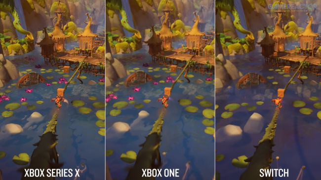 Upgraded and Enhanced: How does Crash Bandicoot 4 stack up across Xbox  Series, Xbox One, and Switch? - Crash Bandicoot 4: It's About Time -  Gamereactor