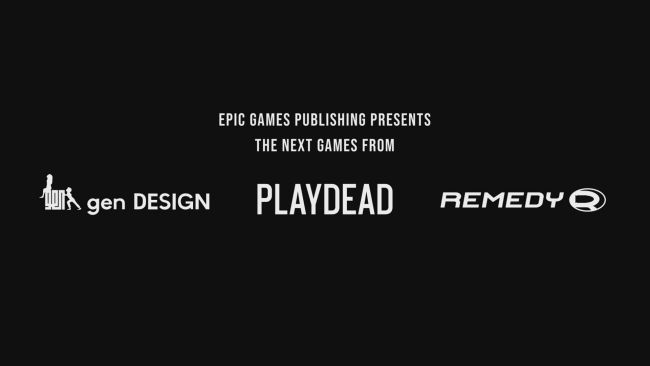 Epic Games announces publishing deal with multiple studios