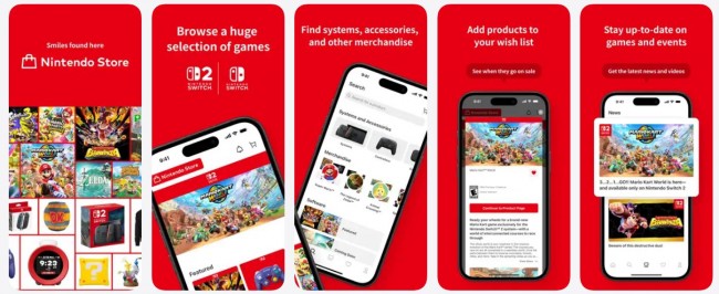 Nintendo Store app finally launches in Europe