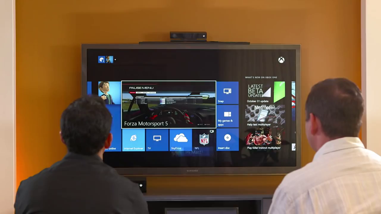 Microsoft demos how the Xbox One works
